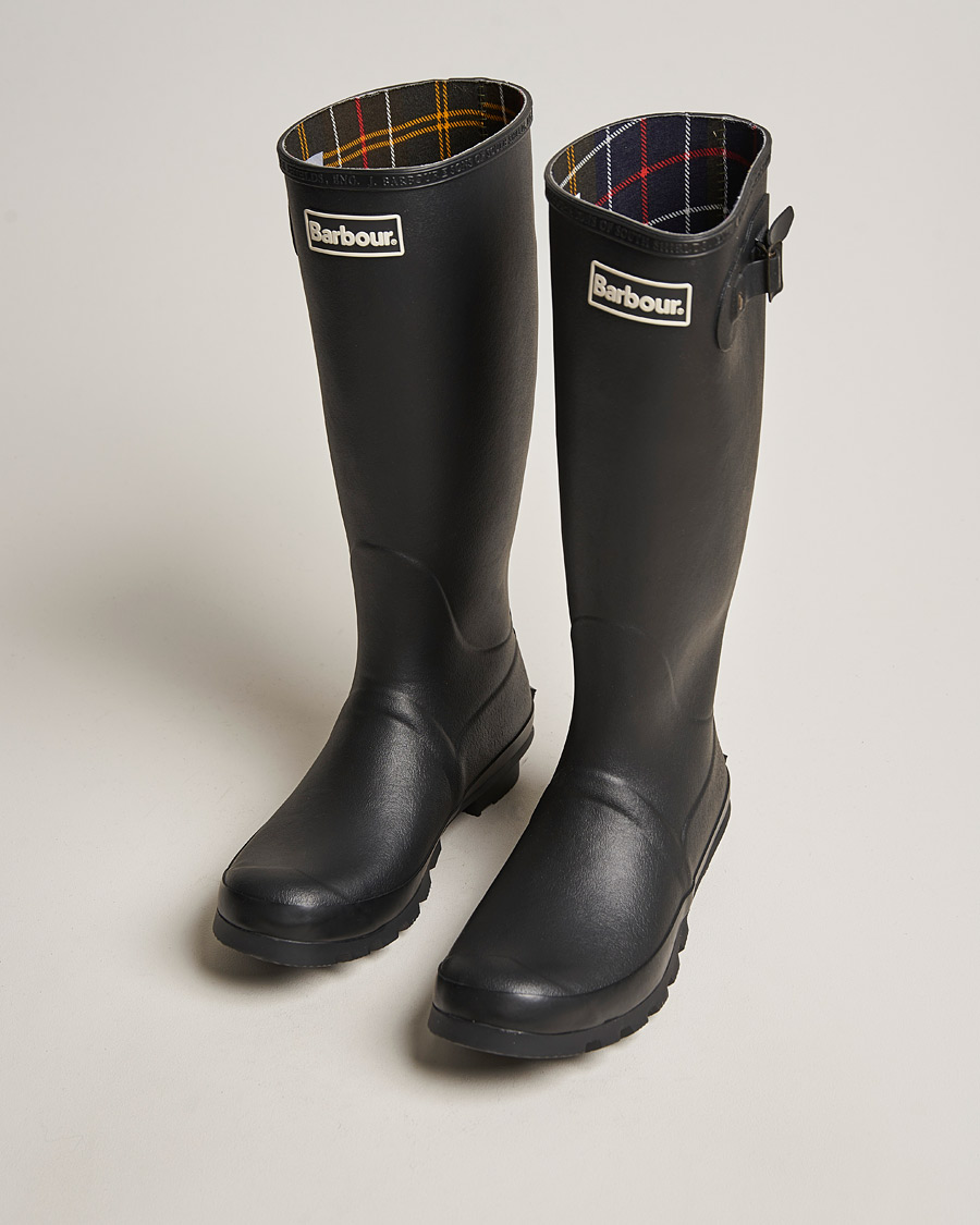 Herr | Galoscher & Gummistövlar | Barbour Lifestyle | Bede High Rain Boot Black