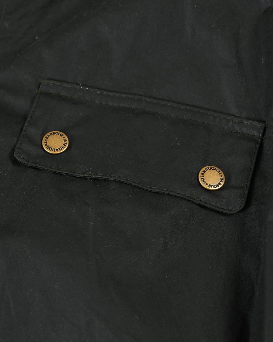 Herr | Jackor | Barbour International | Lightweight Duke Waxed Jacket Sage