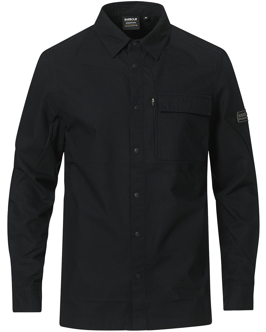 Herr | Skjortor | Barbour International | Rapid Overshirt Black