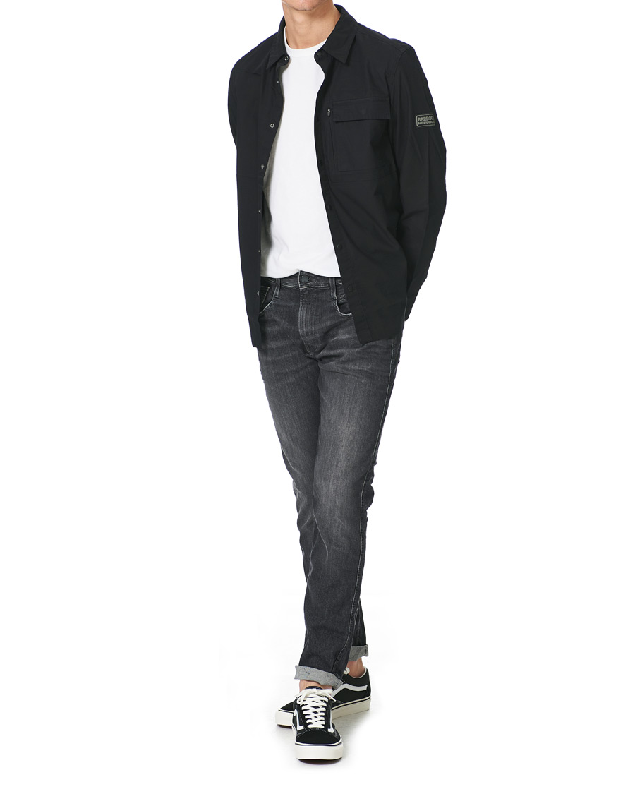 Herr | Skjortor | Barbour International | Rapid Overshirt Black