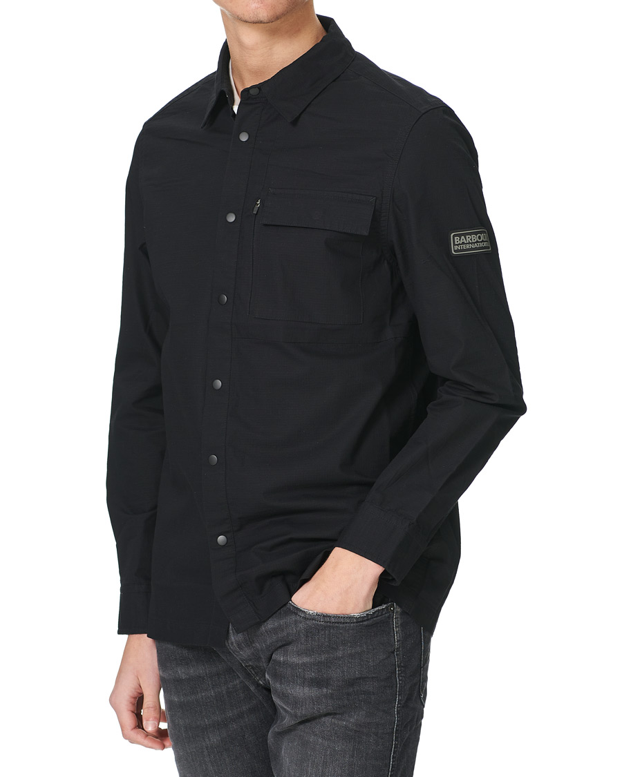 Herr | Skjortor | Barbour International | Rapid Overshirt Black