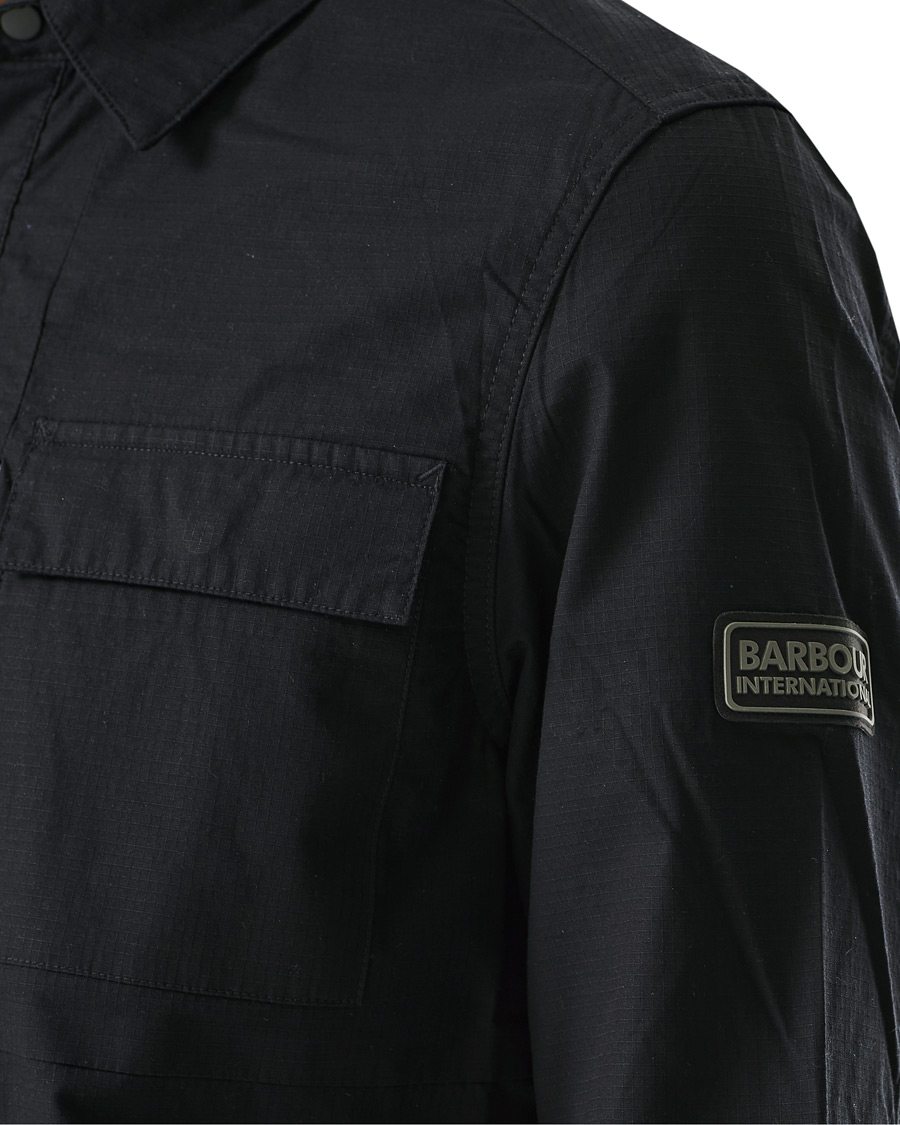 Herr | Skjortor | Barbour International | Rapid Overshirt Black