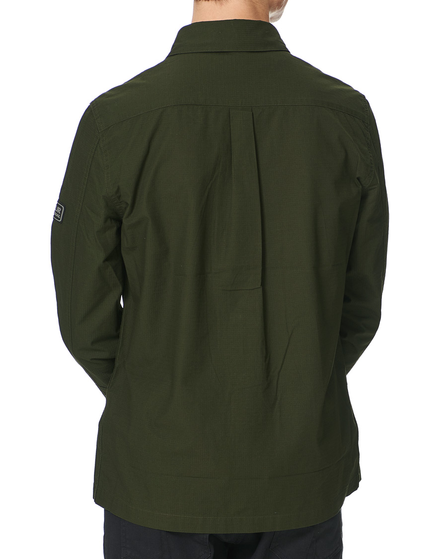 Herr | Skjortor | Barbour International | Rapid Overshirt Forest Green
