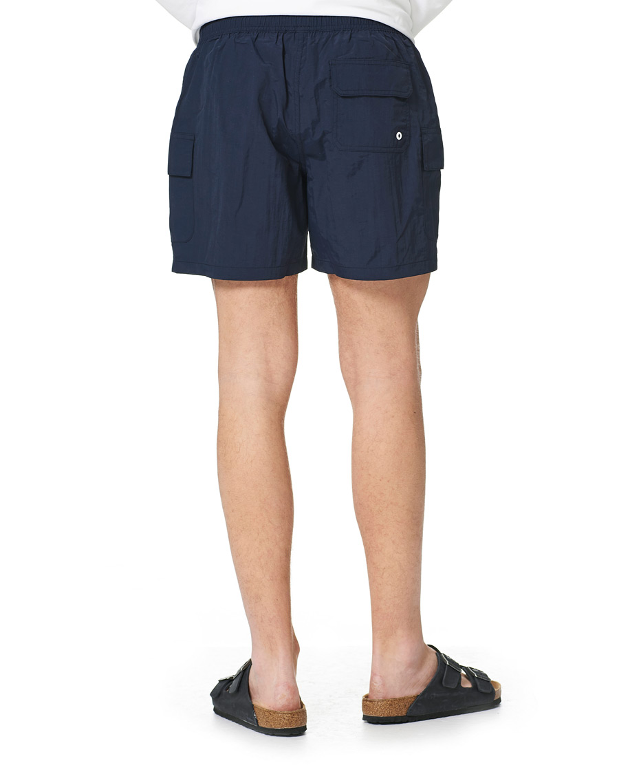 Herr | Badbyxor | Barbour International | Cargo Swimshorts Navy
