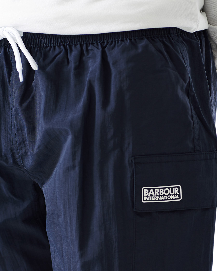 Herr | Badbyxor | Barbour International | Cargo Swimshorts Navy