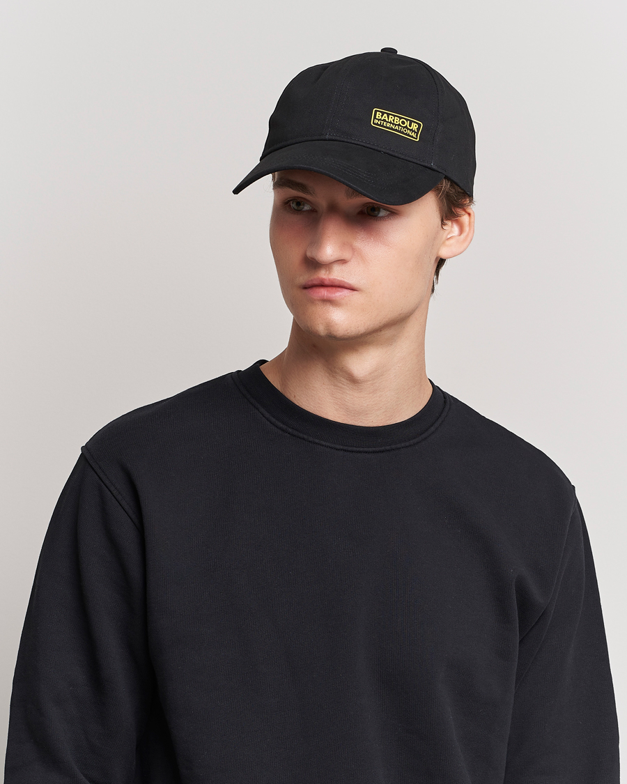 Herr | Accessoarer | Barbour International | Norton Drill Sports Cap Black