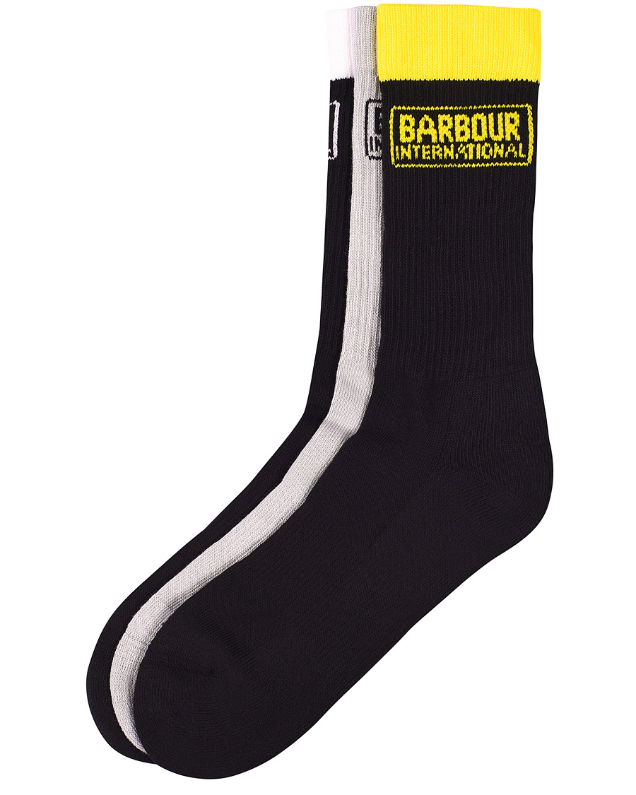 Herr | Underkläder | Barbour International | 3-Pack Socks Black