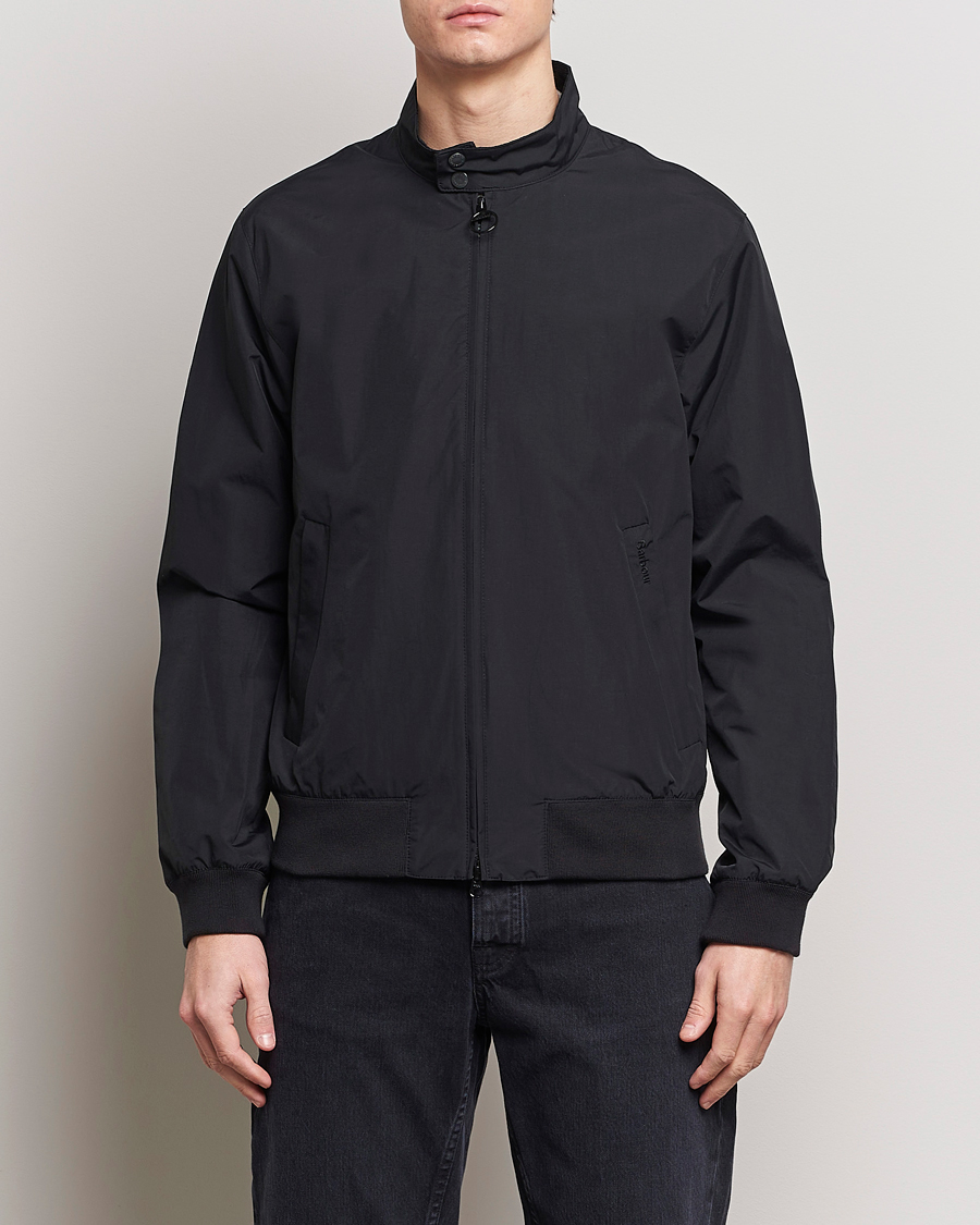 Herr | Best of British | Barbour Lifestyle | Royston Casual Harrington Jacket Black