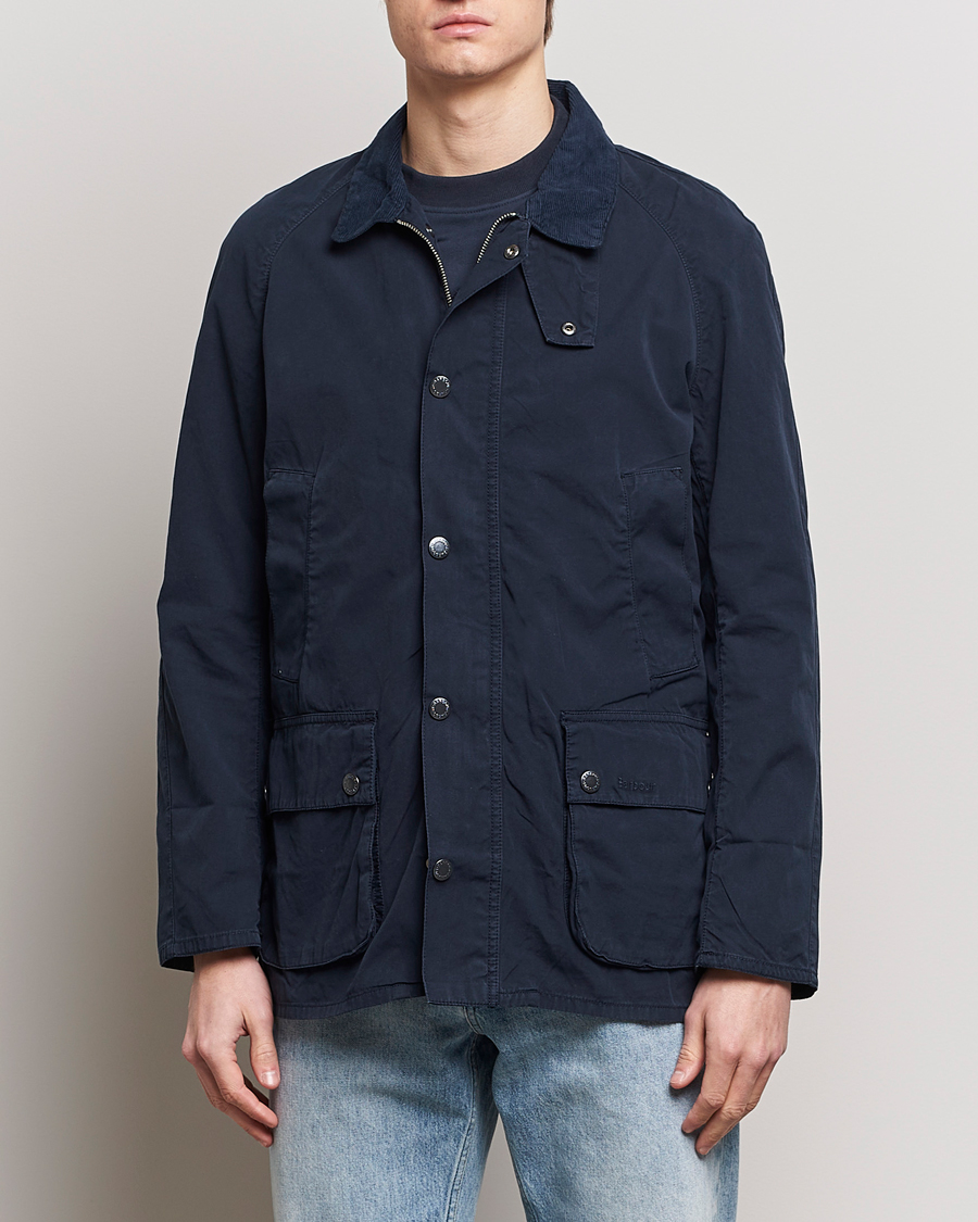 Herr | Tunna jackor | Barbour Lifestyle | Ashby Casual Jacket Navy