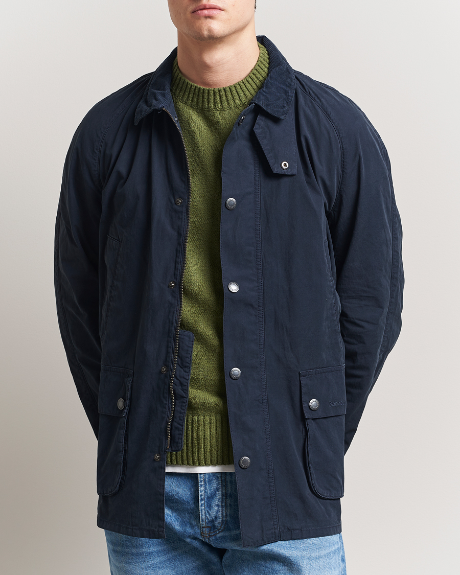 Herr | Klassiska jackor | Barbour Lifestyle | Ashby Casual Jacket Navy