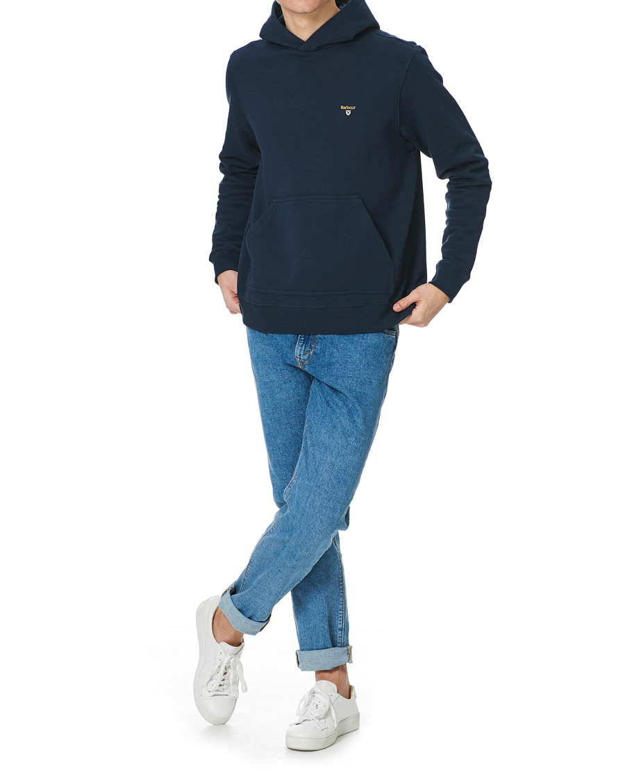 Herr | Tröjor | Barbour Lifestyle | Campus Hoodie Navy