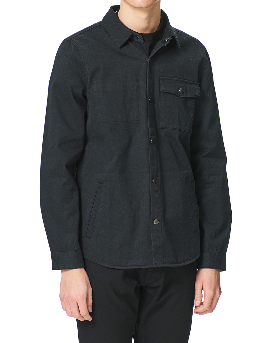 Herr | Skjortor | Barbour Lifestyle | Mortan Overshirt Black
