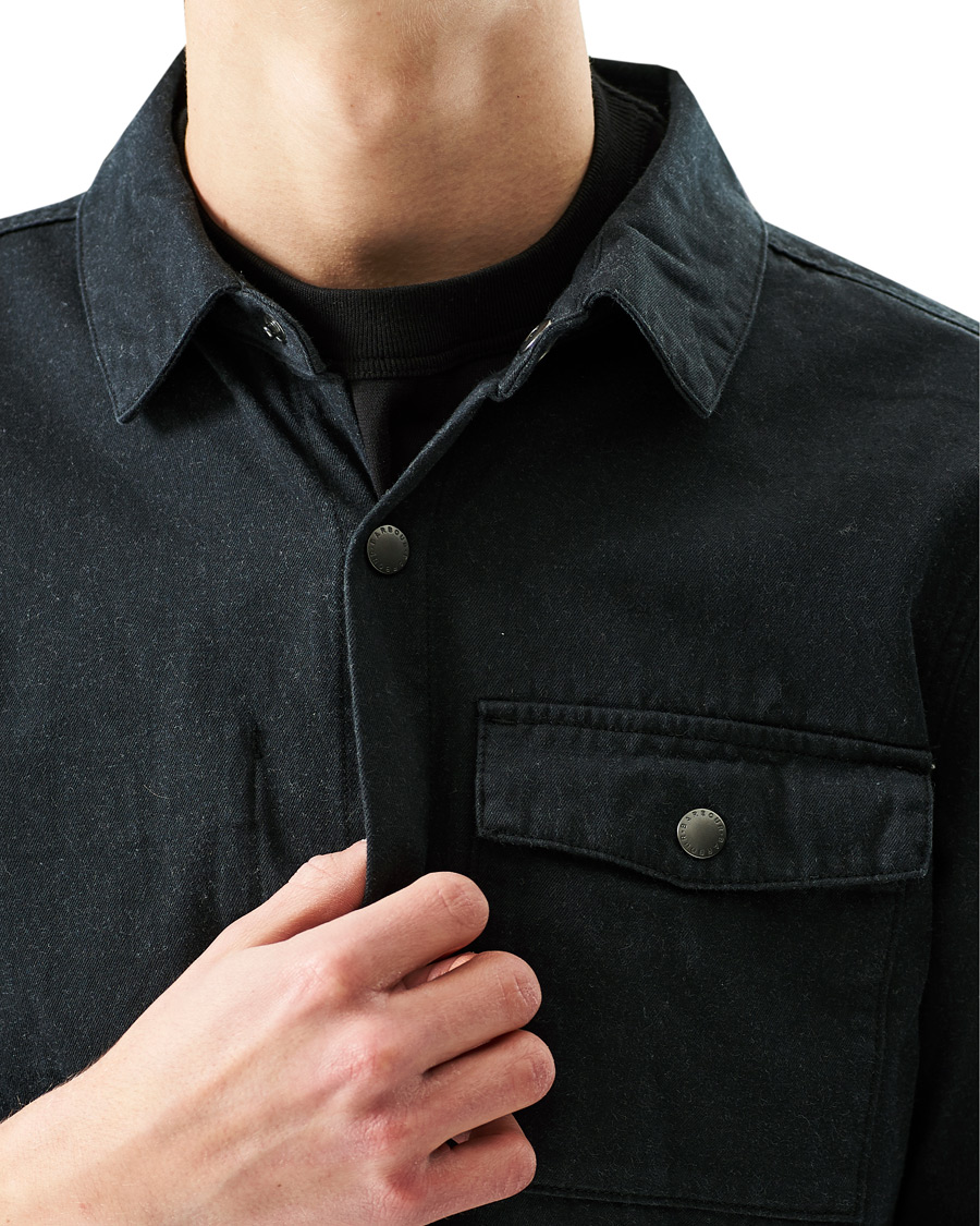 Herr | Skjortor | Barbour Lifestyle | Mortan Overshirt Black