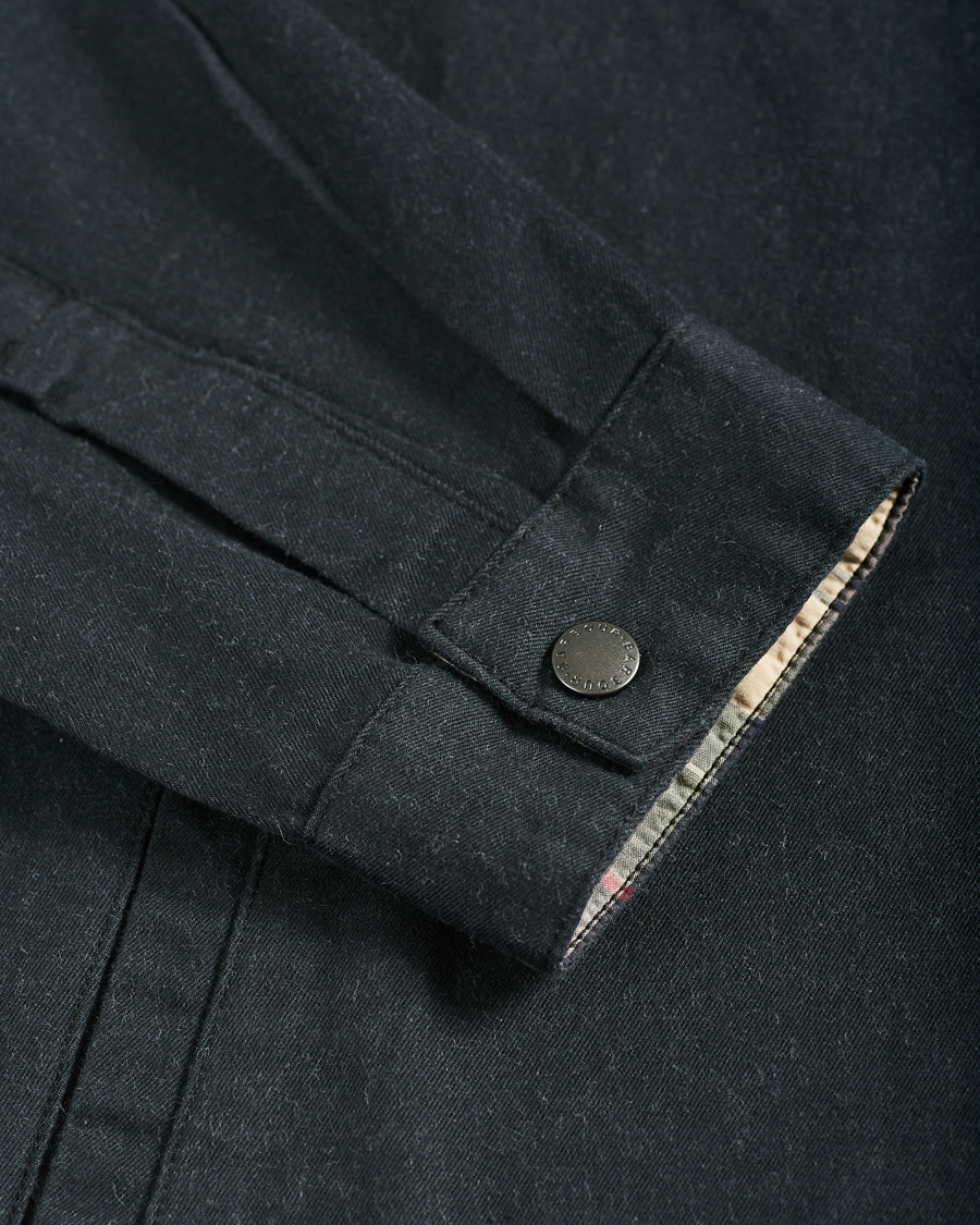 Herr | Skjortor | Barbour Lifestyle | Mortan Overshirt Black