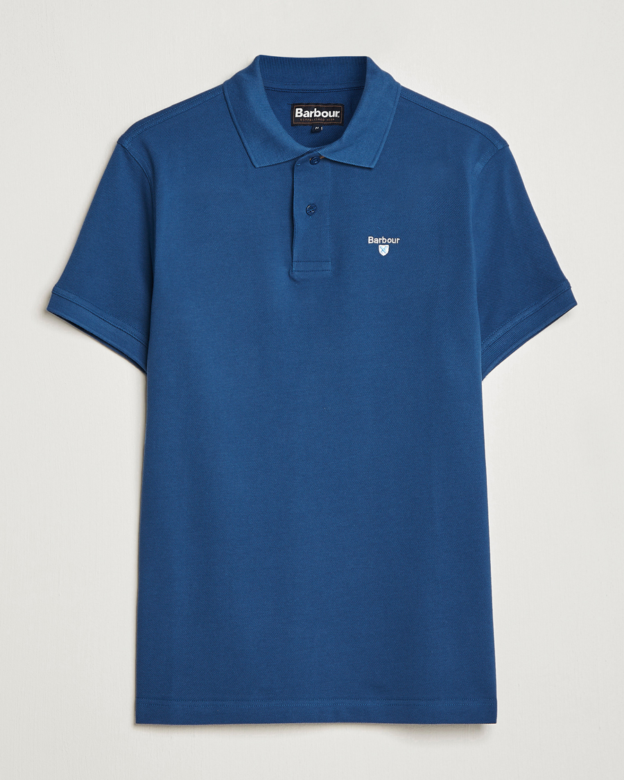 Herr | Pikéer | Barbour Lifestyle | Sports Polo Deep Blue