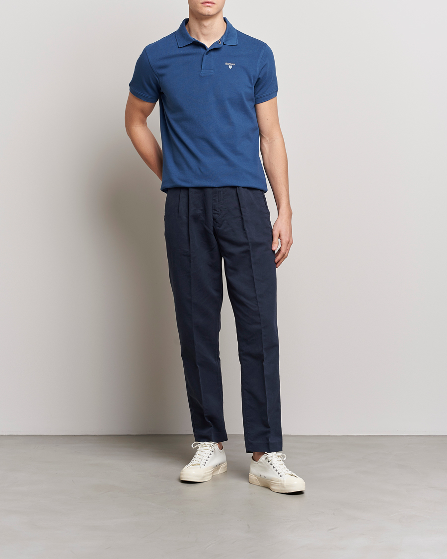 Herr | Pikéer | Barbour Lifestyle | Sports Polo Deep Blue