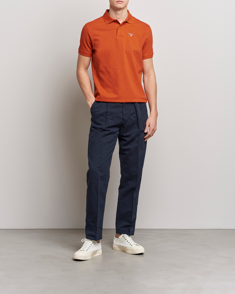 Herr | Pikéer | Barbour Lifestyle | Sports Polo Paprika