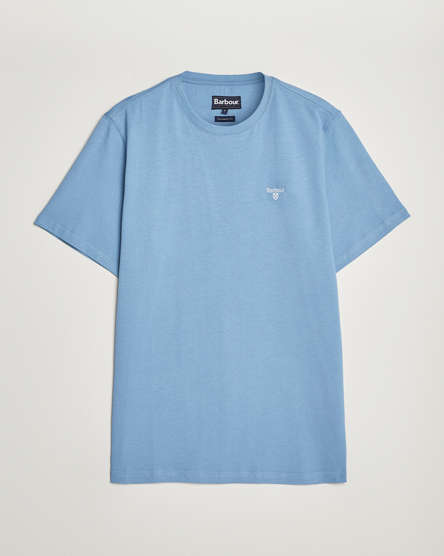 Herr | T-Shirts | Barbour Lifestyle | Sports Crew Neck T-Shirt Blue