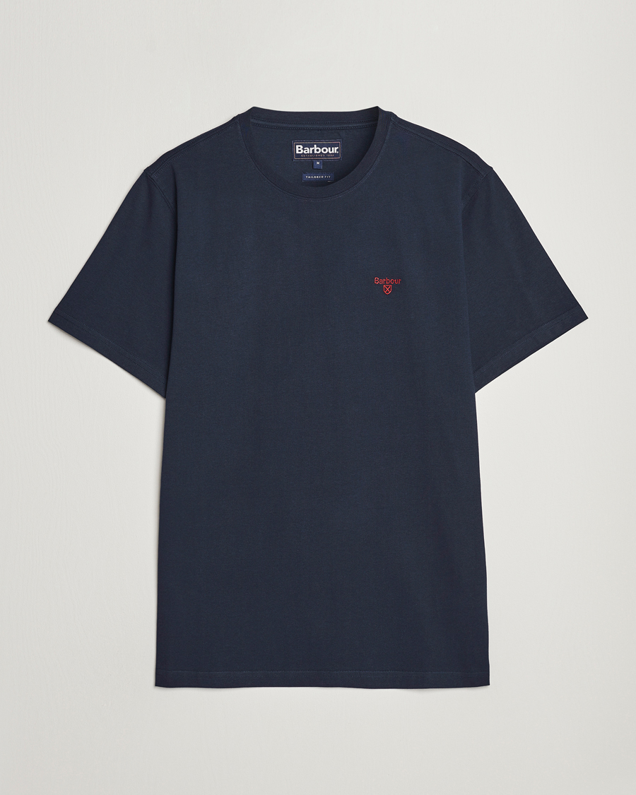 Herr | T-Shirts | Barbour Lifestyle | Essential Sports T-Shirt Navy