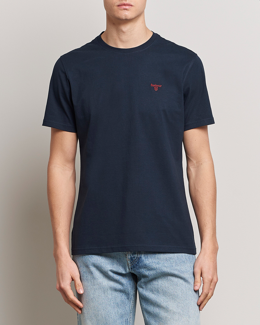 Herr | Barbour | Barbour Lifestyle | Essential Sports T-Shirt Navy