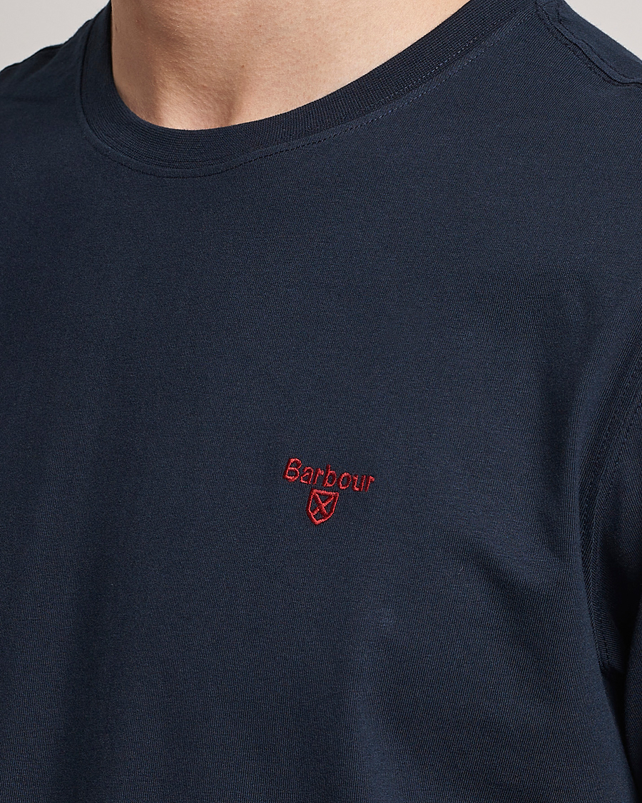 Herr | T-Shirts | Barbour Lifestyle | Essential Sports T-Shirt Navy