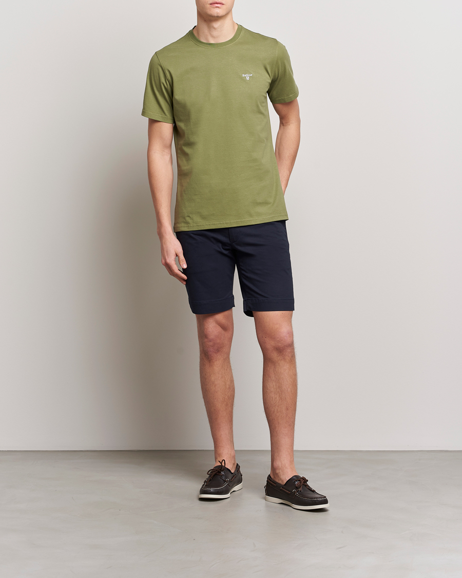 Herr | T-Shirts | Barbour Lifestyle | Essential Sports T-Shirt Burnt Olive