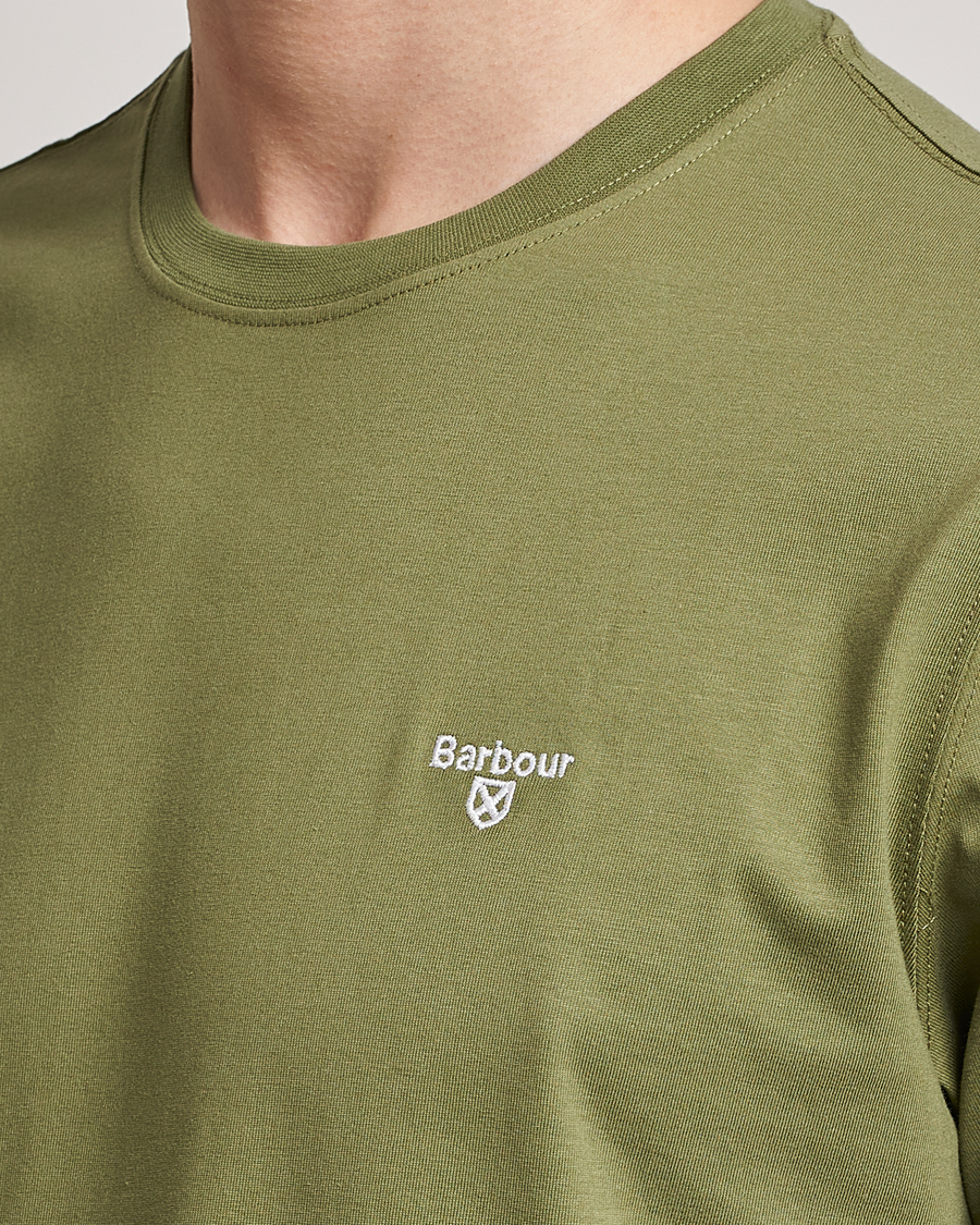 Herr | T-Shirts | Barbour Lifestyle | Essential Sports T-Shirt Burnt Olive