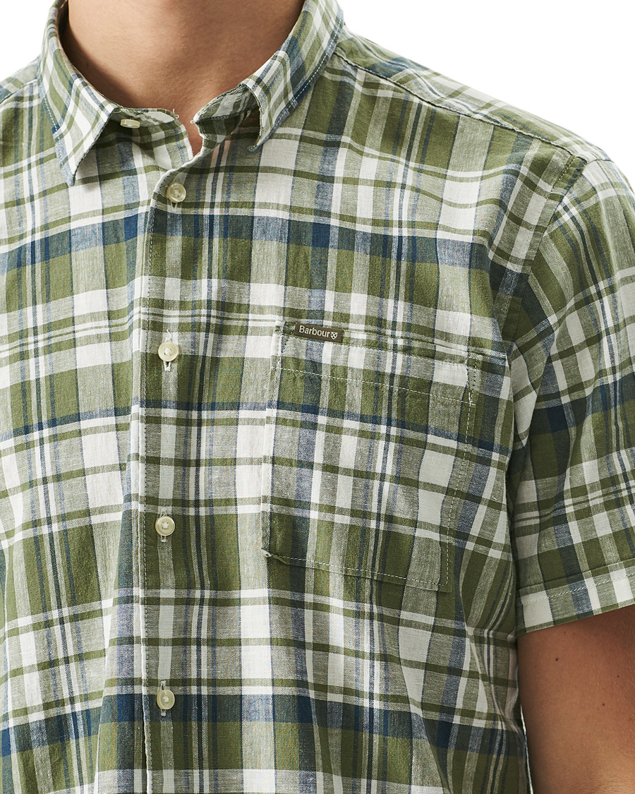 Herr | Skjortor | Barbour Lifestyle | Bodmin Short Sleeve Summer Shirt Olive