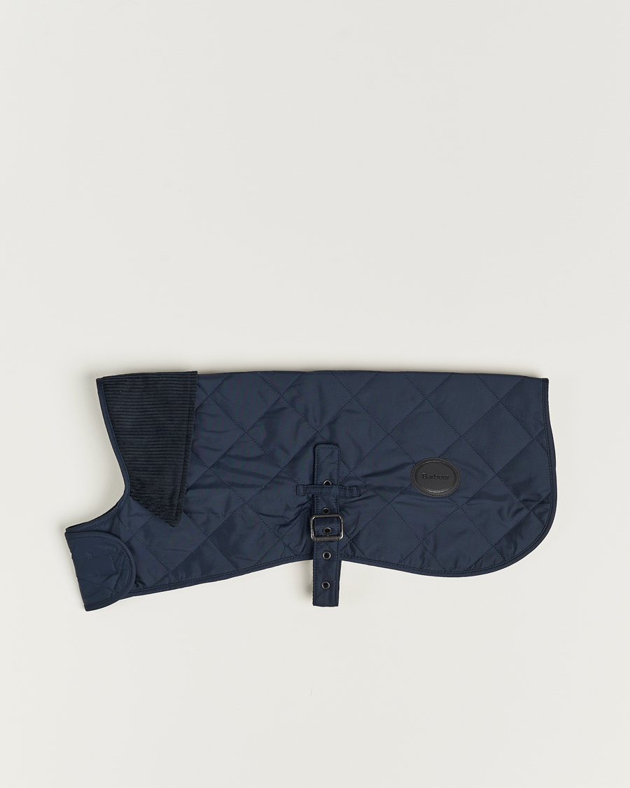 Herr | Barbour Lifestyle Quilted Dog Coat Navy | Barbour Lifestyle | Quilted Dog Coat Navy