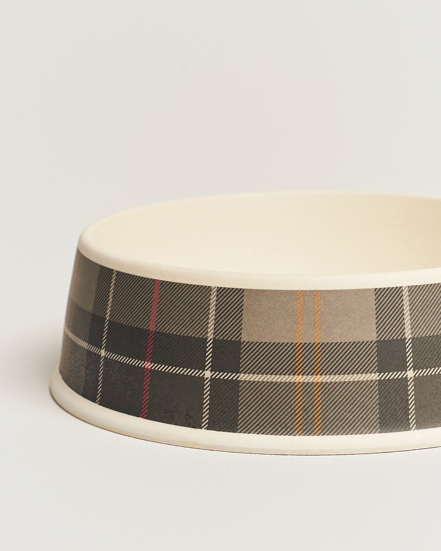 Barbour Lifestyle Tartan Dog Bowl Classic Classic Herr Care of Carl
