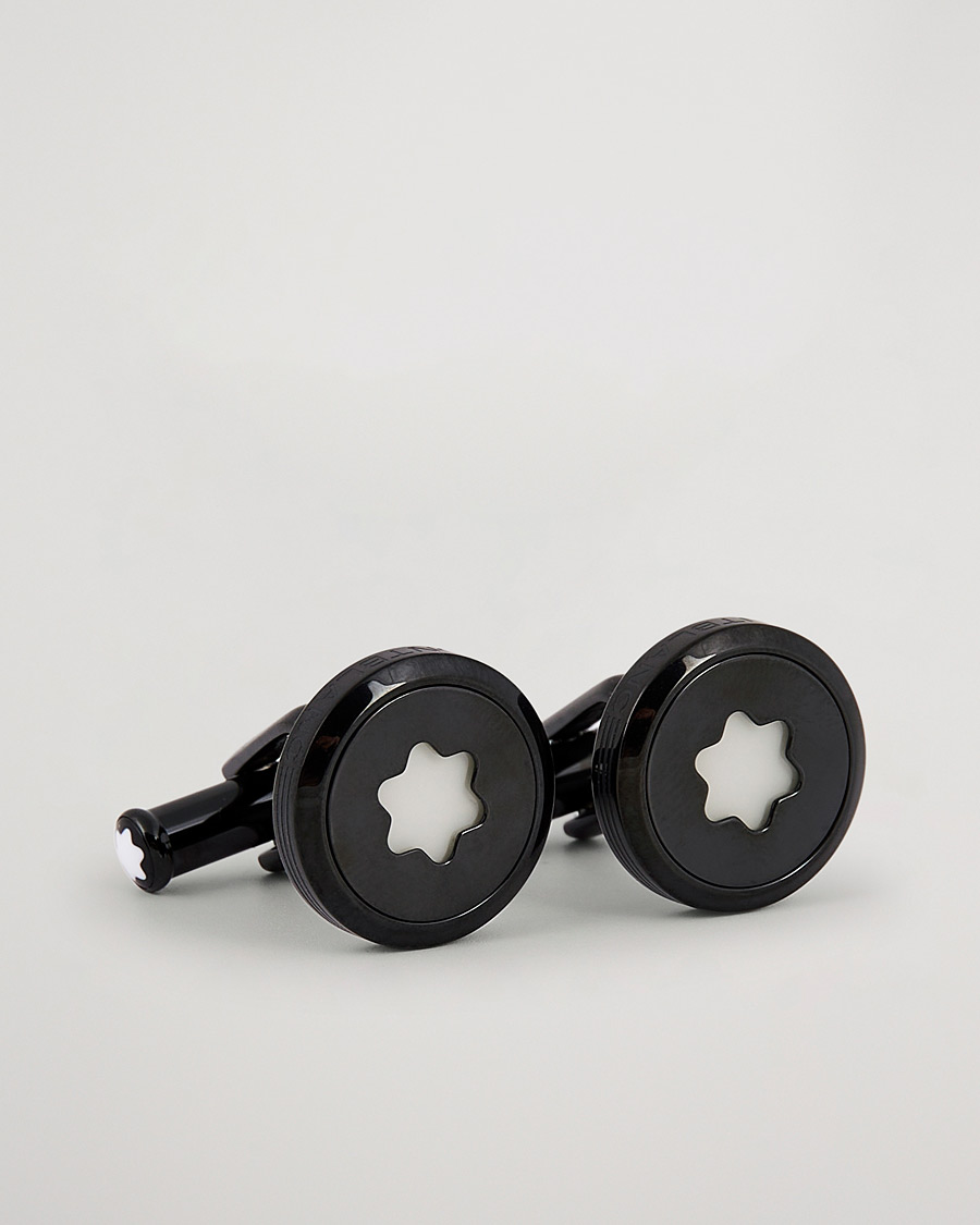 Herr | Manschettknappar | Montblanc | Cufflinks StarWalker Black Cosmos