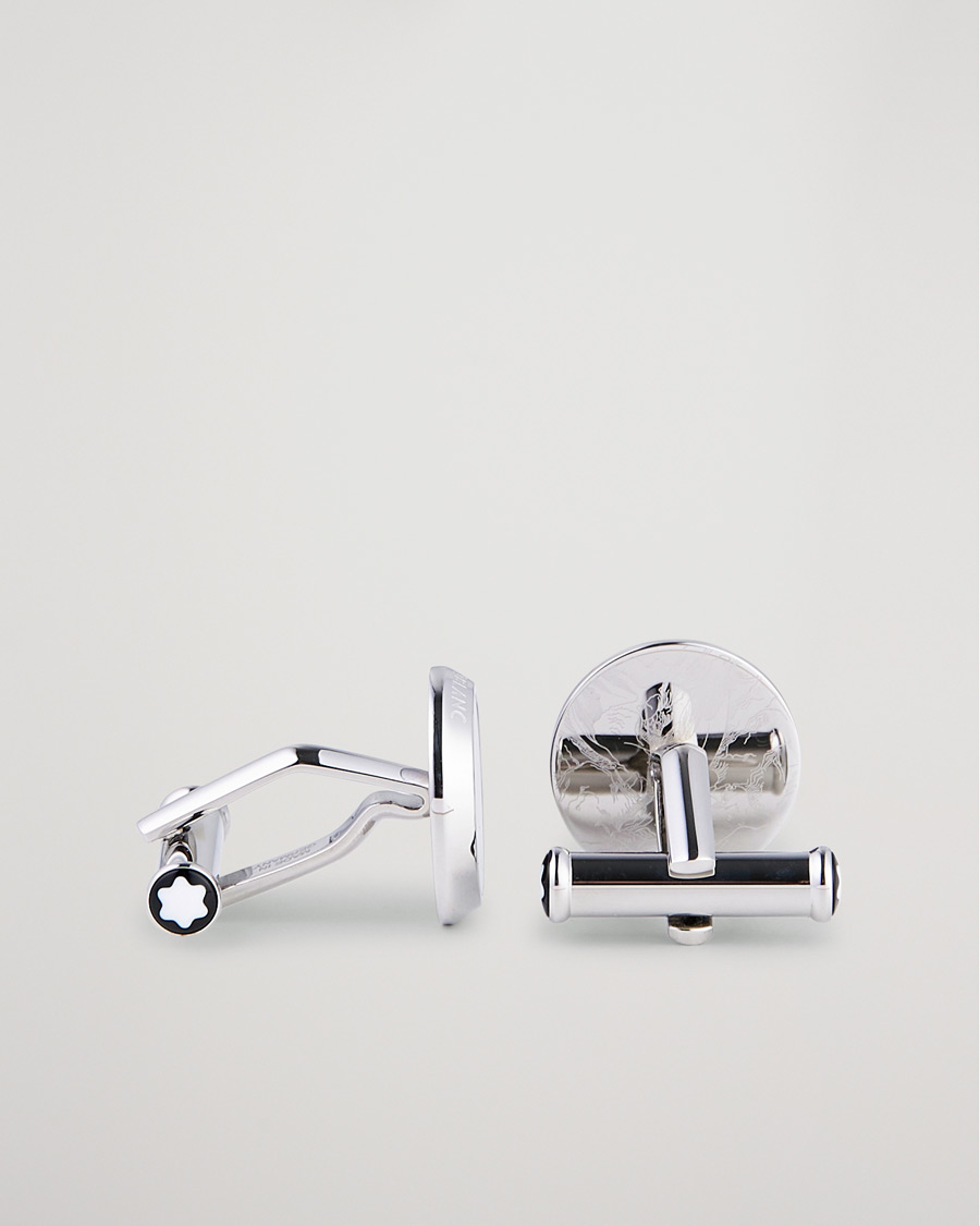 Herr | Manschettknappar | Montblanc | Cufflinks Meisterstück Glacier Collection
