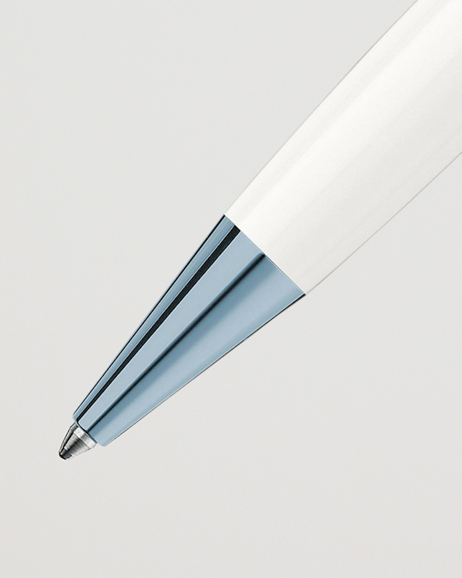 Men | Montblanc | Montblanc | Meisterstück Glacier Classique Ballpoint Pen White