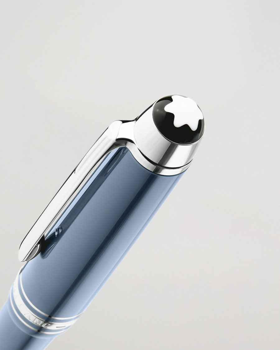 Herr | Montblanc Meisterstück Glacier Midsize Ballpoint Pen Blue | Montblanc | Meisterstück Glacier Midsize Ballpoint Pen Blue
