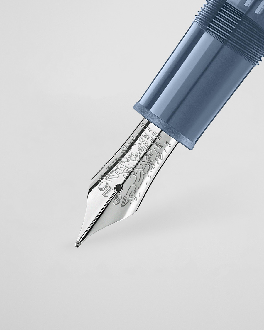 Herr | Rea livsstil | Montblanc | Meisterstück Glacier LeGrand Fountain Pen Blue