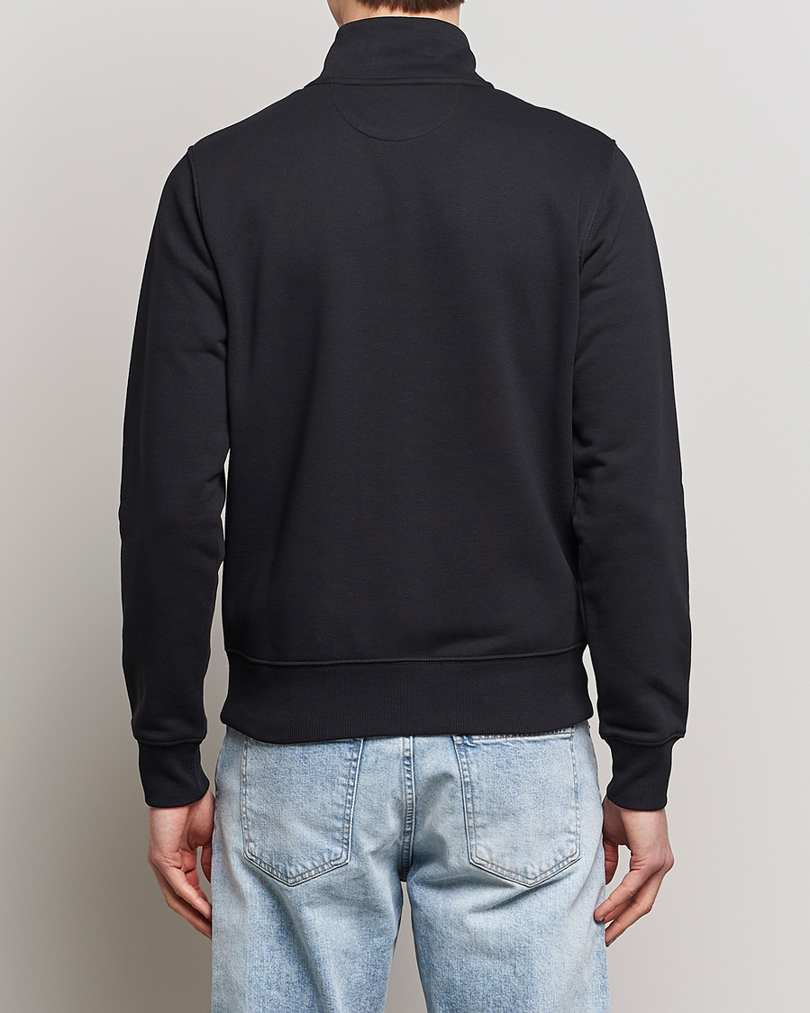 Herr | Tröjor | GANT | Original Shield Logo Full-Zip Sweater Black