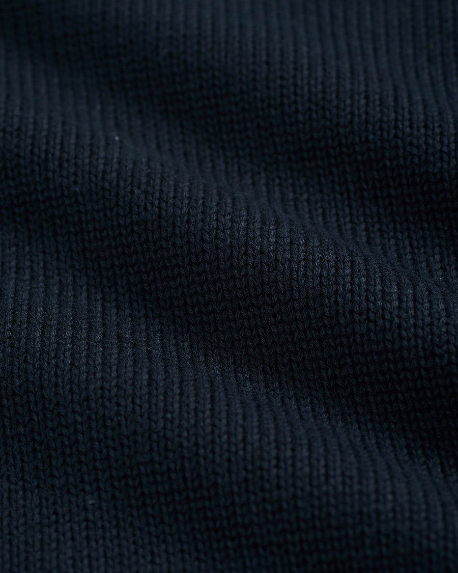 Herr | Tröjor | GANT | Rough Weather Crew Neck Sweater Evening Blue