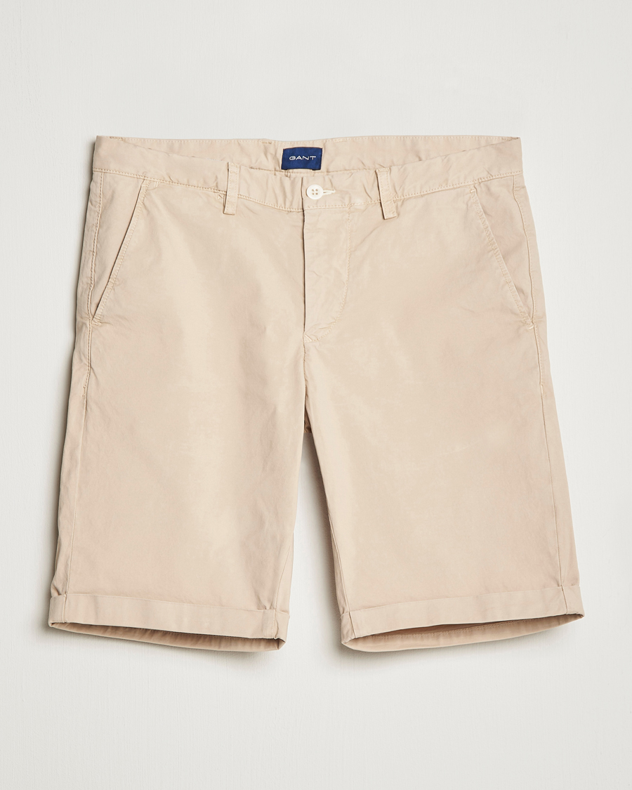 Herr | Shorts | GANT | Regular Sunbleached Shorts Dry Sand