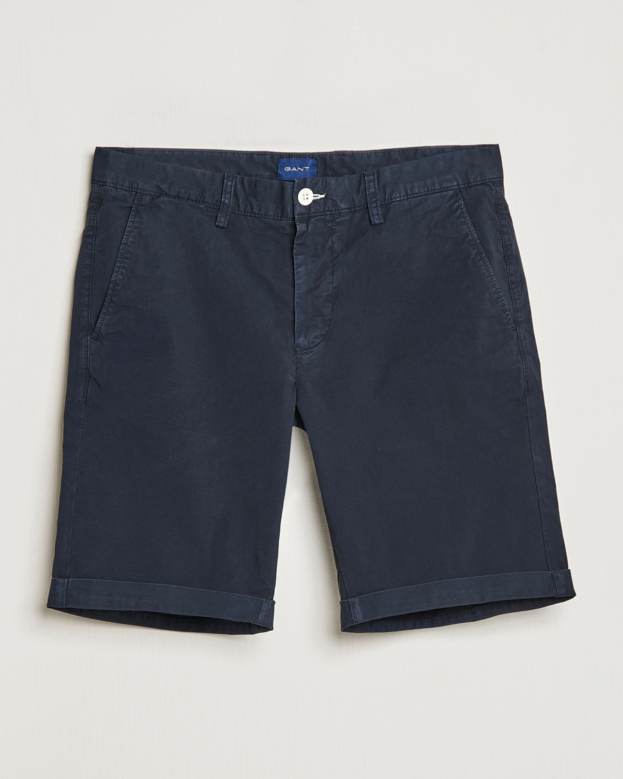 Herr | Shorts | Gant | Regular Sunbleached Shorts Marine
