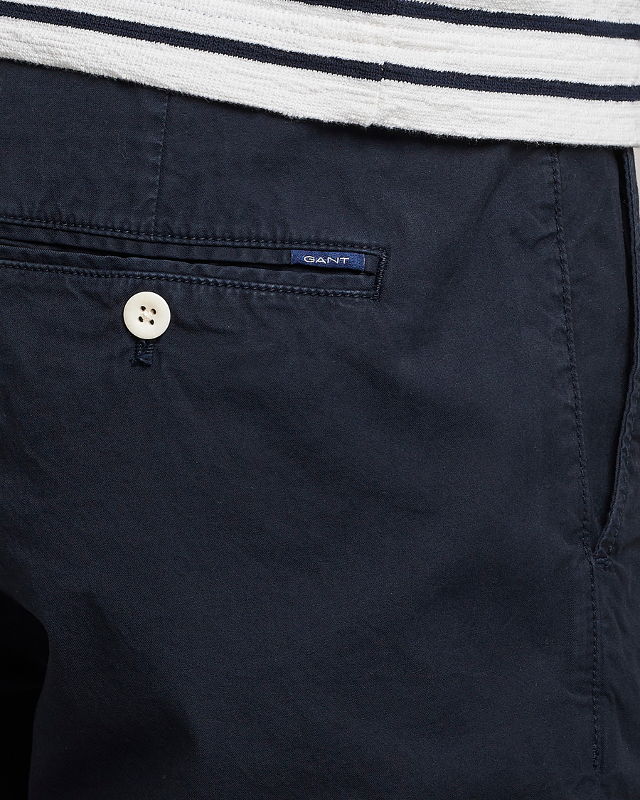 Herr | Shorts | Gant | Regular Sunbleached Shorts Marine