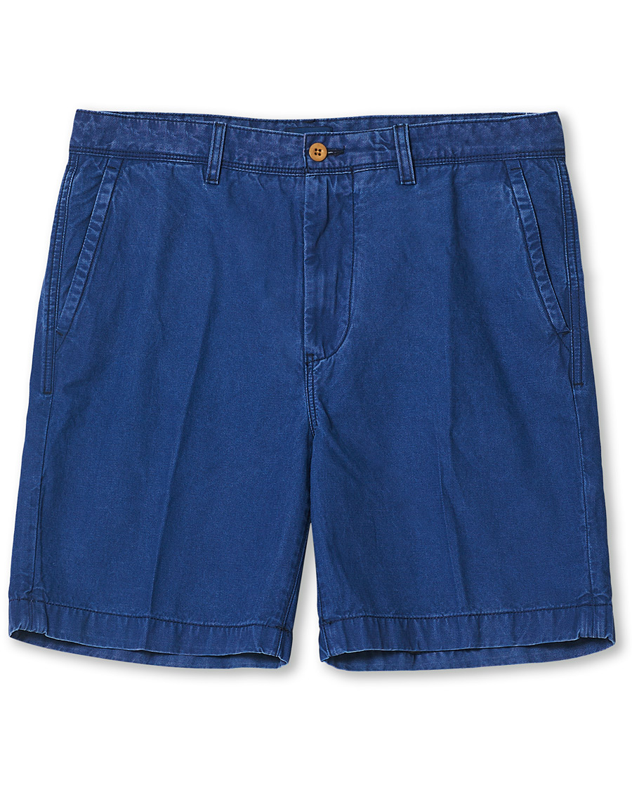 Herr | Shorts | GANT | Foam Dyed Shorts Indigo Blue
