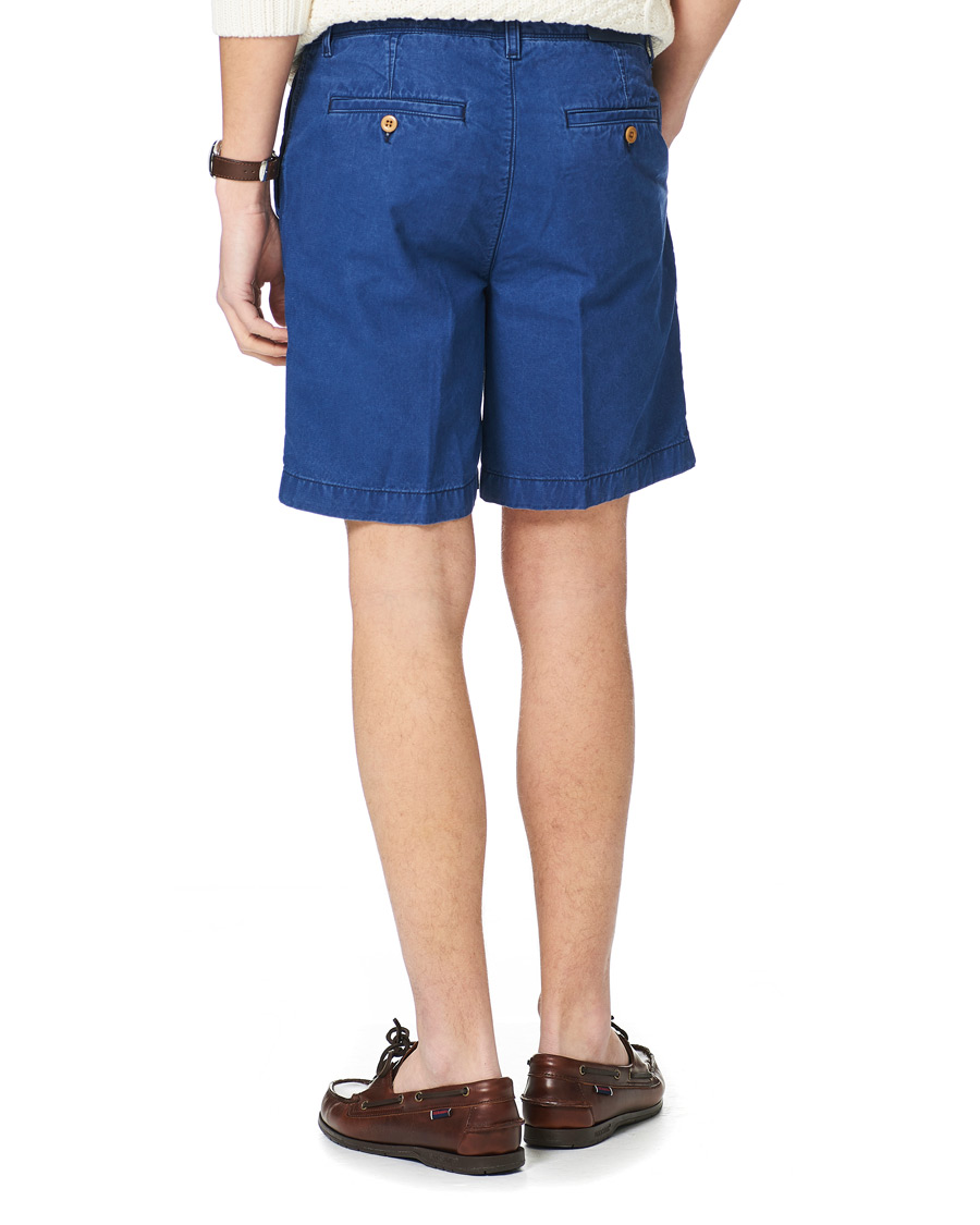 Herr | Shorts | GANT | Foam Dyed Shorts Indigo Blue
