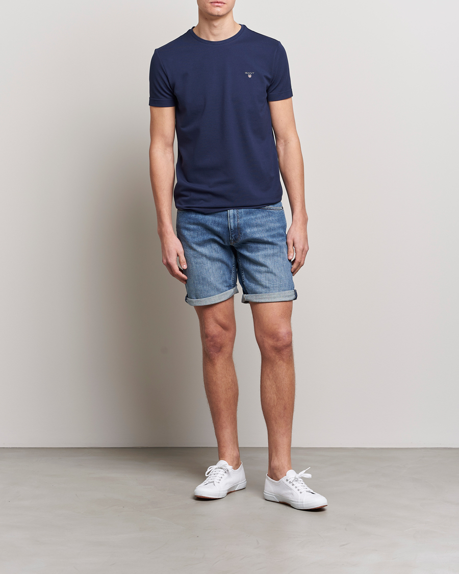 Herr | Shorts | GANT | Arley Denim Shorts Light Blue