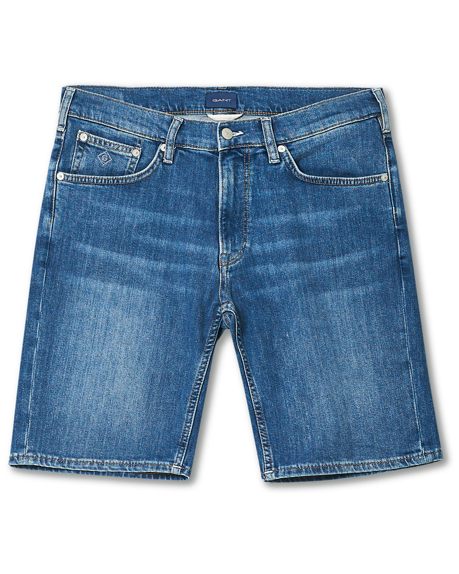Herr | Shorts | GANT | Arley Jeans Shorts Semi Light Blue
