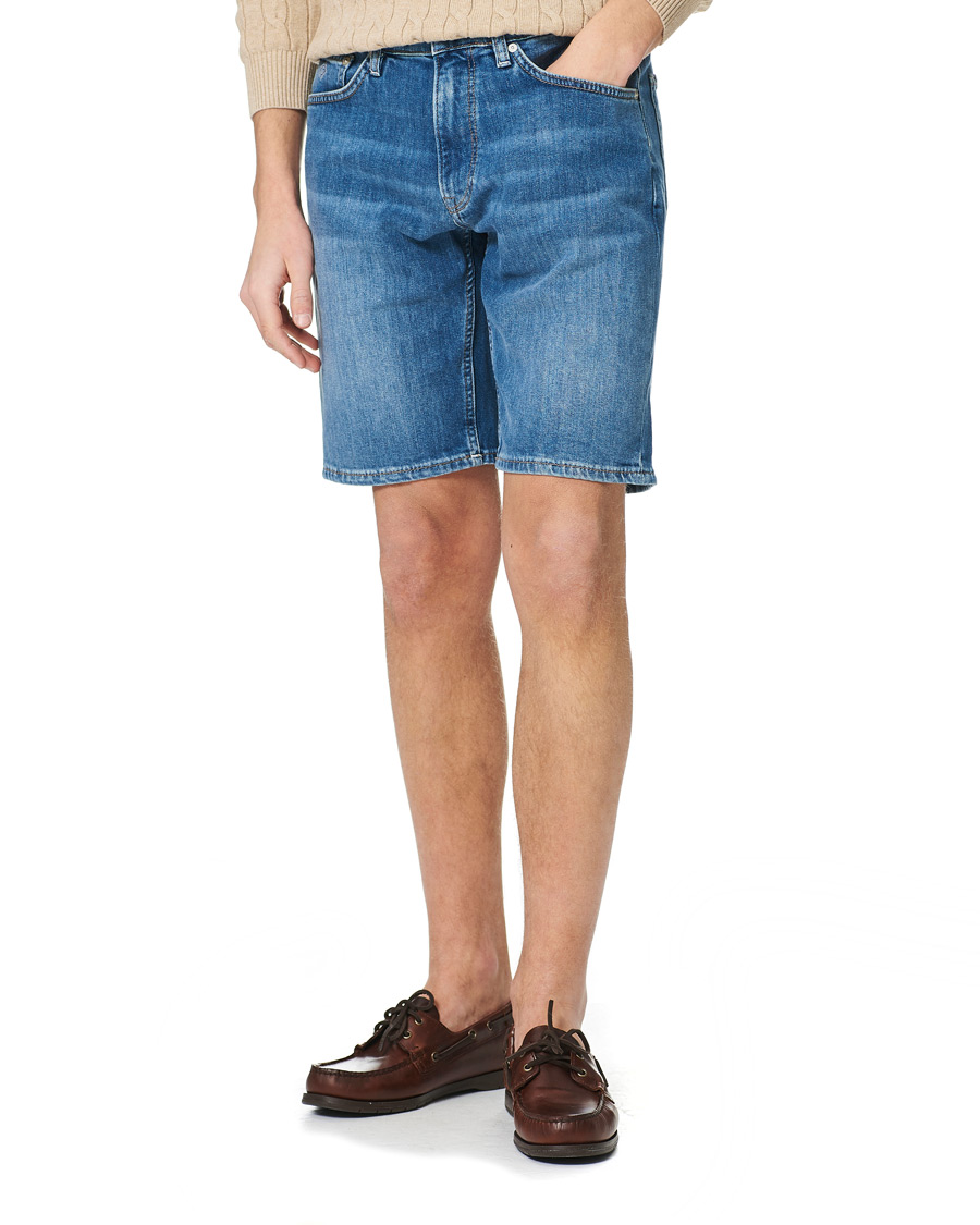 Herr | Shorts | GANT | Arley Jeans Shorts Semi Light Blue