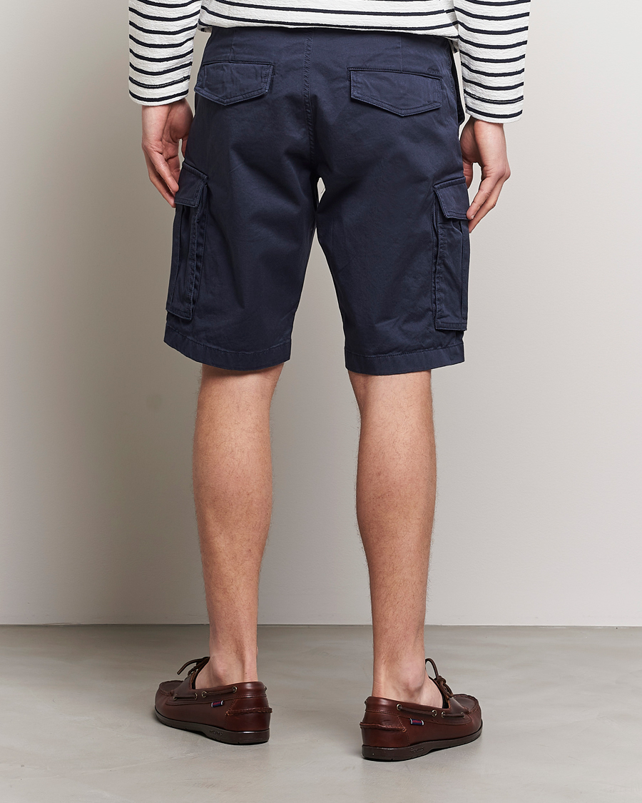 Herr | Shorts | GANT | Relaxed Twill Cargoshorts Marine