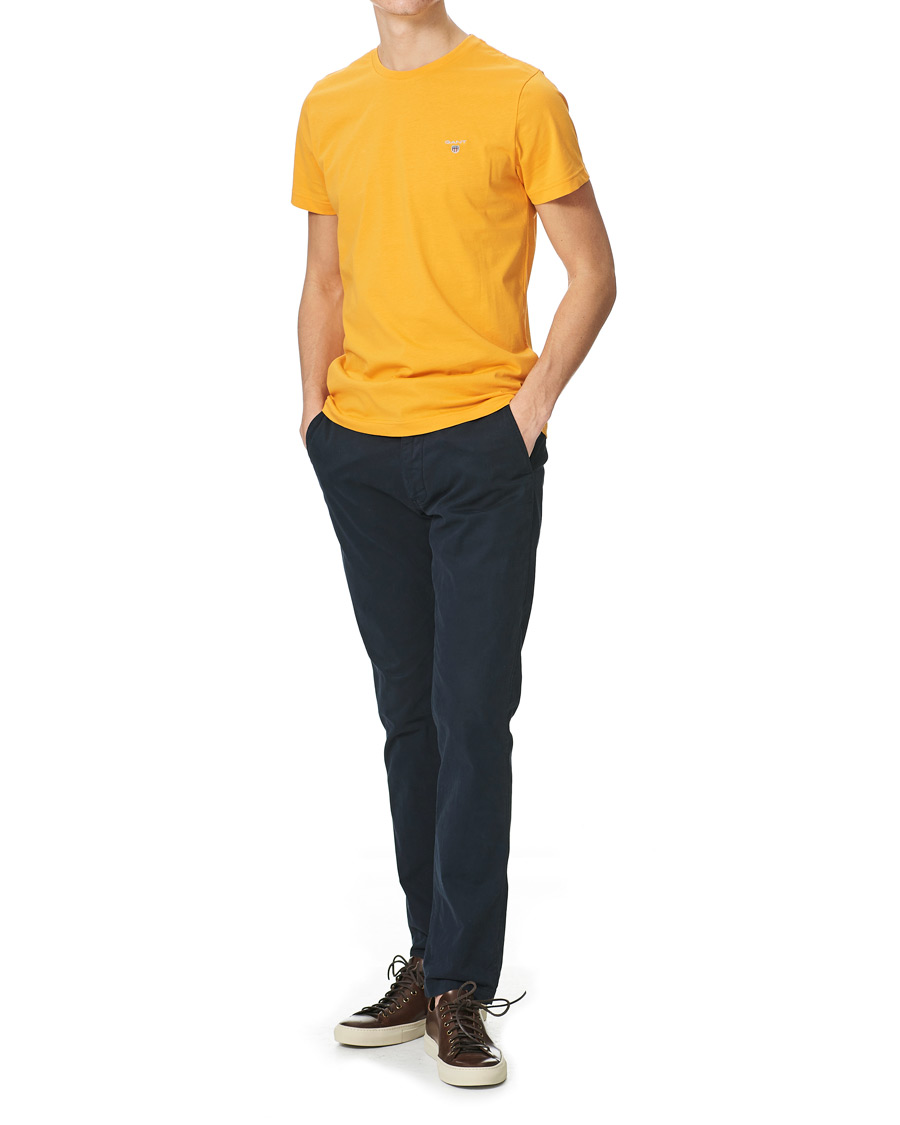 Herr | T-Shirts | GANT | The Original Tee Dalia Orange