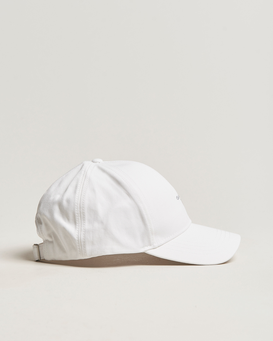 Herr | GANT High Cotton Twill Cap White | GANT | High Cotton Twill Cap White