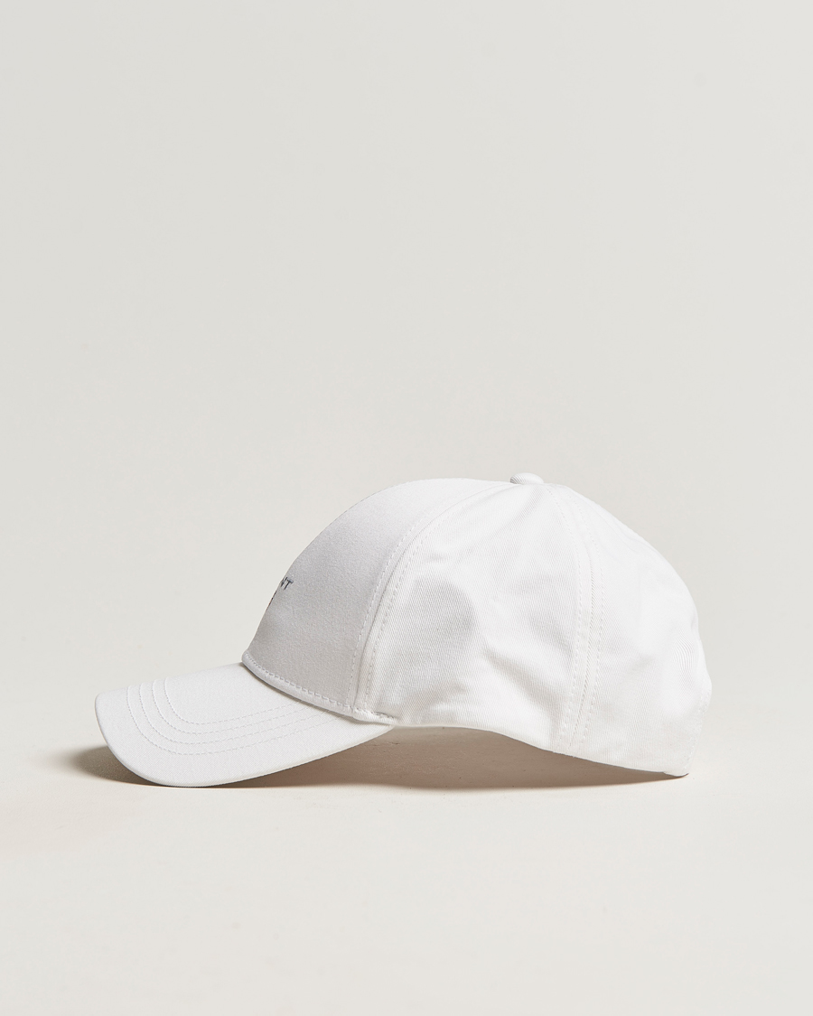 Herr | GANT High Cotton Twill Cap White | GANT | High Cotton Twill Cap White