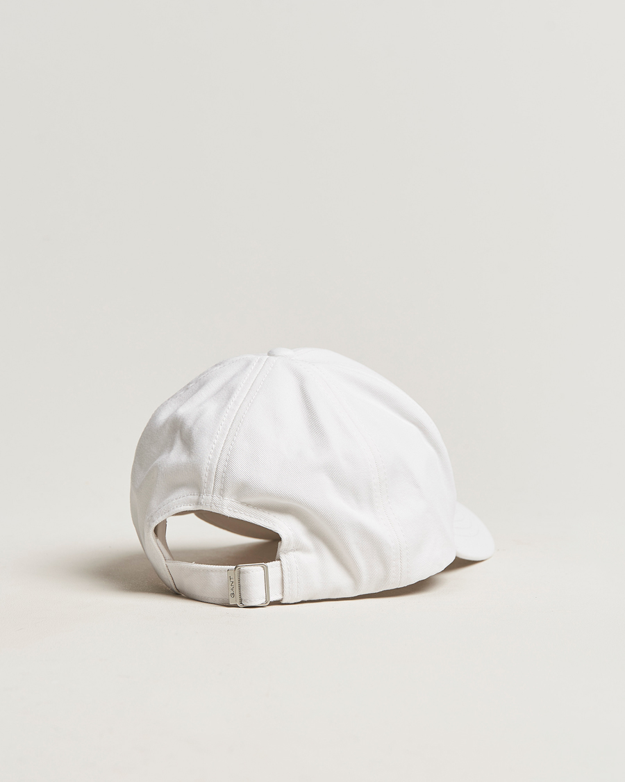 Herr | GANT High Cotton Twill Cap White | GANT | High Cotton Twill Cap White